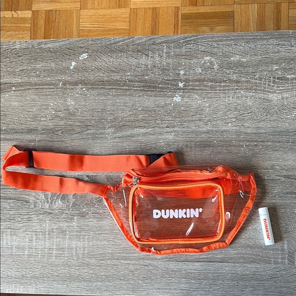 Dunkin Donuts Handbags - Dunkin Dounuts Fanny Pack and Lip Balm NWOT PRICE FIRM 💥